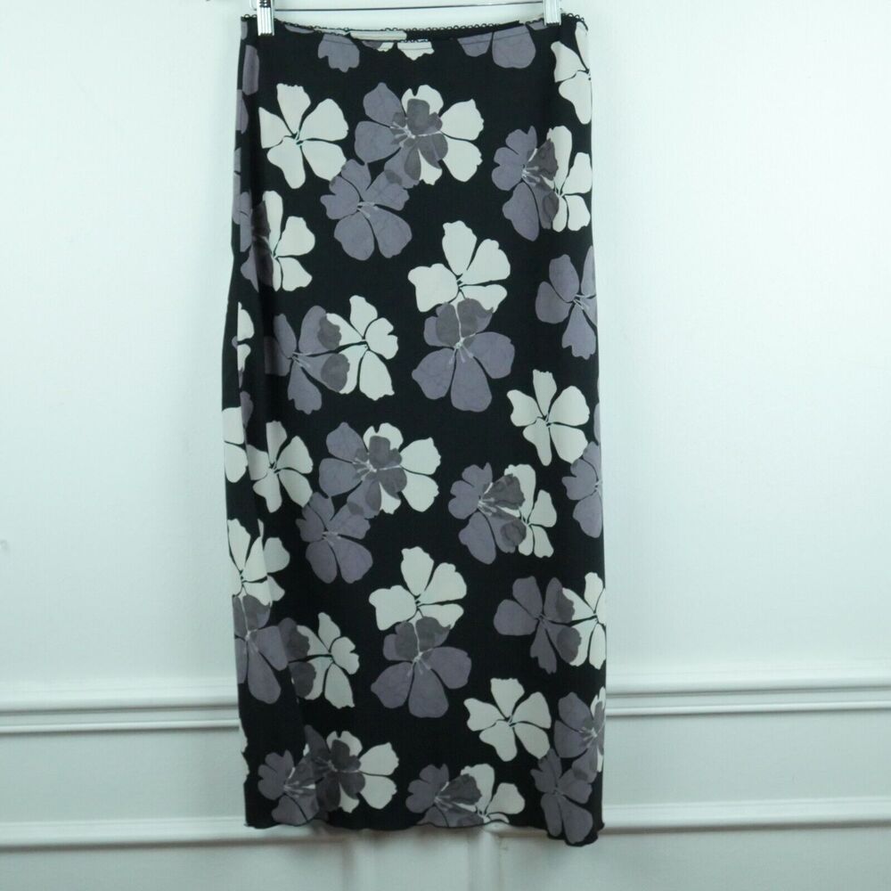 Vintage Size‎ 10 Maxi Skirt Y2K Dark Cottagecore Floral Boho Whimsigoth Western